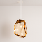 Luminária Pendente Moderna Minimalista LED Metal Vidro Astre