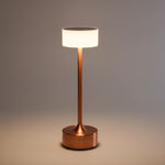 Luminária de Mesa com Controle Touch e Luz Tricolor por USB