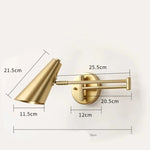 Luminária de Parede LED Ajustável com Braço Retrátil - Akada Brasil