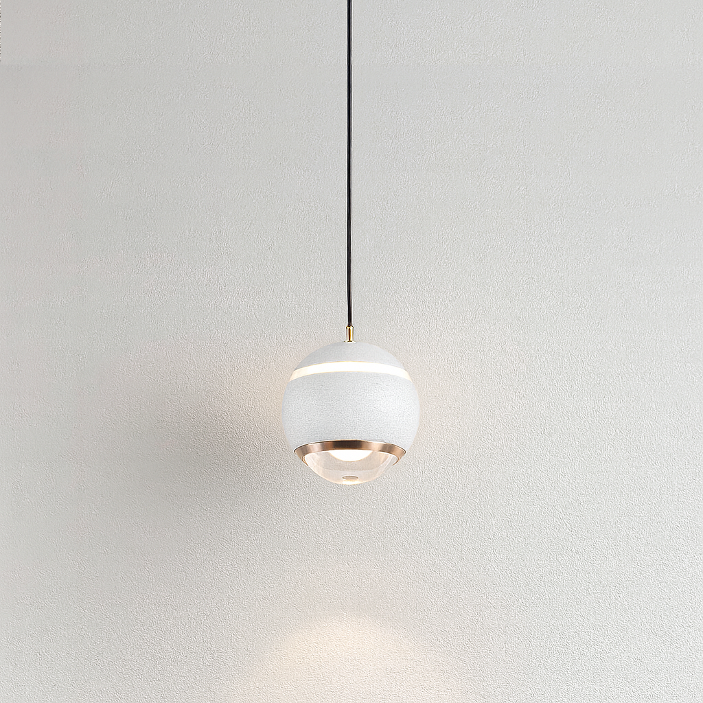 Iluminação Decorativa Pendente para Ambientes em Metal com LED