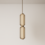 Iluminação Decorativa Pendente para Salas e Mesas com LED Difuso em Vidro