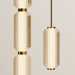 Iluminação Decorativa Pendente para Salas e Mesas com LED Difuso em Vidro