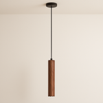 Iluminação Decorativa Pendente para Salas e Mesas em Madeira Natural