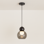 Iluminação Decorativa Pendente para Salas e Mesas em Vidro e Metal