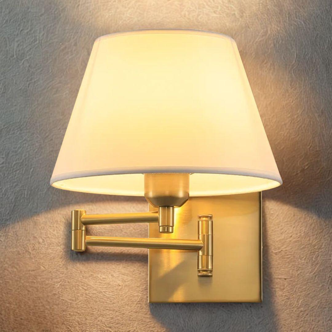 Arandela Luminária de Parede com Braço Dobrável