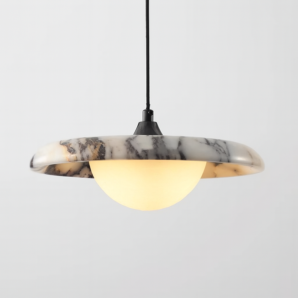 Pendente Decorativo em Mármore com LED | Lumfine