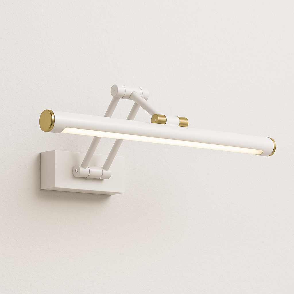 Iluminação Direcionada de Parede para Leitura com Arandela Articulada