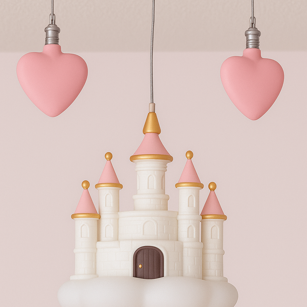 Pendente Decorativo com LED para Quarto | Lumfine