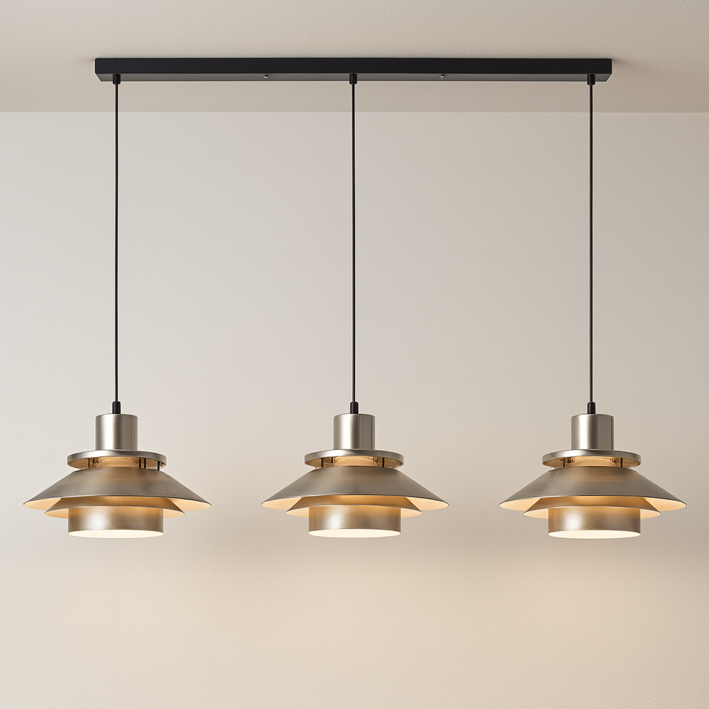 Luminária Pendente Moderna Minimalista LED Metal Arissa