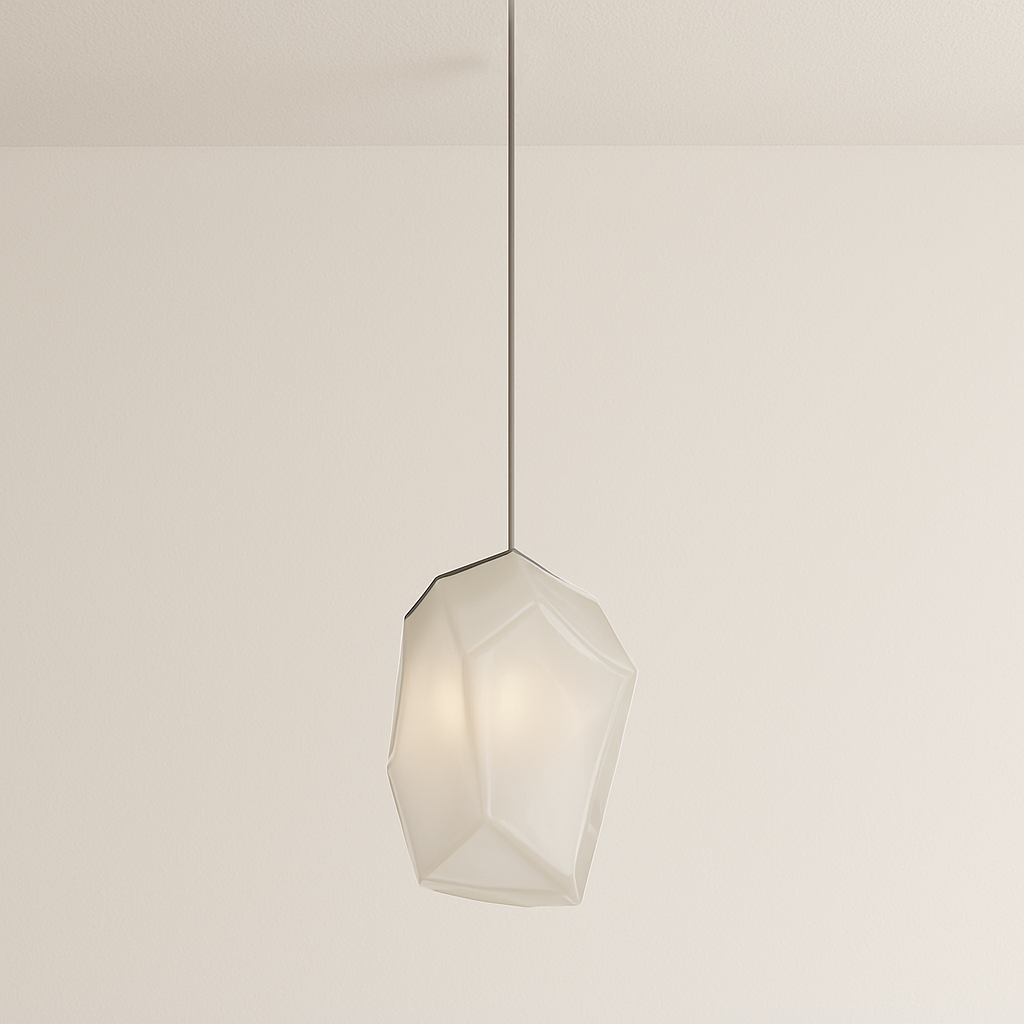 Luminária Pendente Moderna Minimalista LED Metal Vidro Astre