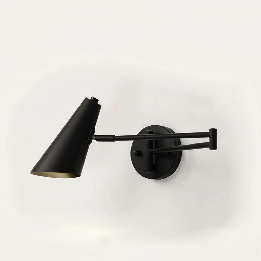 Luminária de Parede LED Ajustável com Braço Retrátil