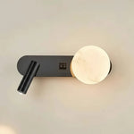 Lâmpada de parede moderna nórdica, preto e branco, minimalista, sala de estar, sofá fundo, luz decorativa, quarto luxuoso, cabeceira