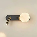 Lâmpada de parede moderna nórdica, preto e branco, minimalista, sala de estar, sofá fundo, luz decorativa, quarto luxuoso, cabeceira