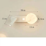 Lâmpada de parede moderna nórdica, preto e branco, minimalista, sala de estar, sofá fundo, luz decorativa, quarto luxuoso, cabeceira