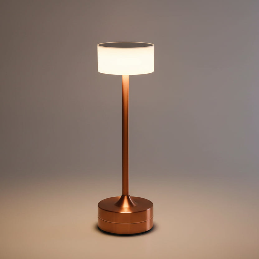 Luminária de Mesa com Controle Touch e Luz Tricolor por USB