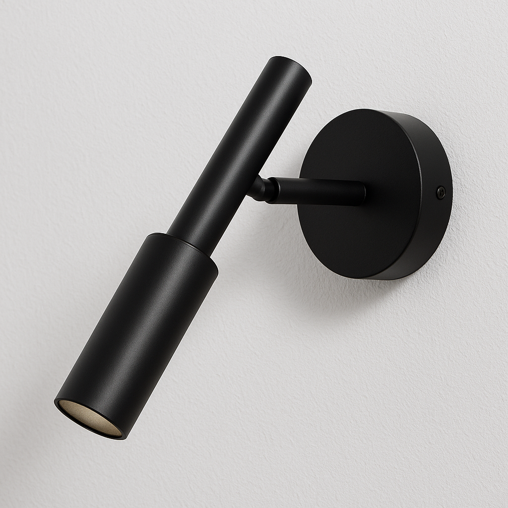 Iluminação Direcionada para Leitura em Cama e Apoio Visual com LED Integrado