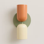 Arandela bidirecional para ponto focal decorativo de parede com soquete E27