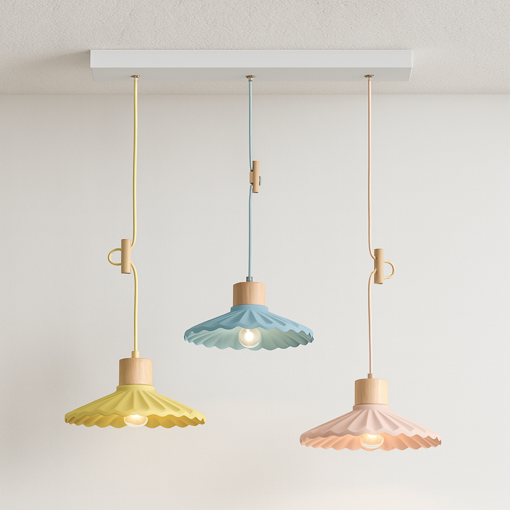 Iluminação Decorativa Pendente para Salas e Mesas em Cimento