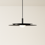 Iluminação Decorativa Pendente para Sala e Cozinha com LED Difuso Minimalista