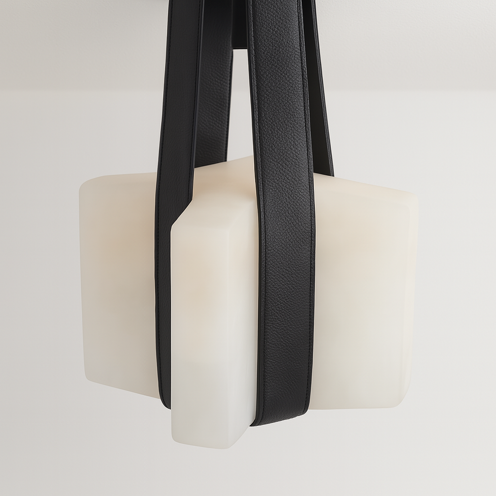 Iluminação Decorativa Pendente para Ambientes em Resina com LED