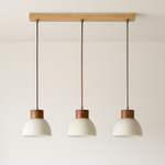 Pendente Decorativo em Madeira e Vidro | Lumfine