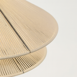 Iluminação Decorativa Pendente para Ambientes em Metal com Cúpula em Tecido