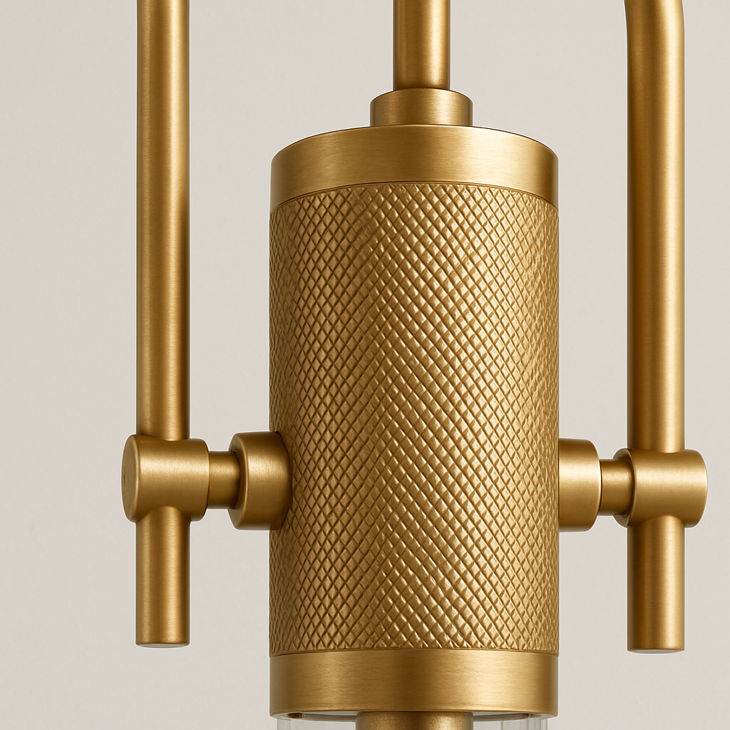 Iluminação Decorativa Pendente para Salas e Mesas em Vidro e Metal