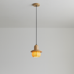 Pendente Decorativo em Resina e Madeira | Lumfine