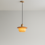 Pendente Decorativo em Resina e Madeira | Lumfine